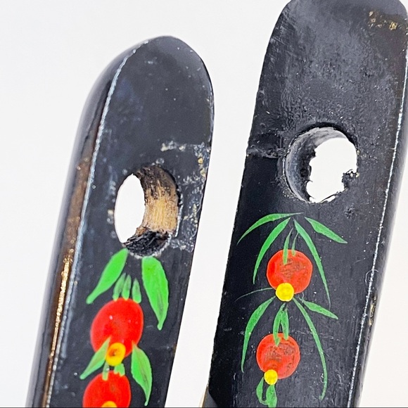 Russian Folk Art Hand Painted Wooden Spoons Set 2 - Picture 11 of 11